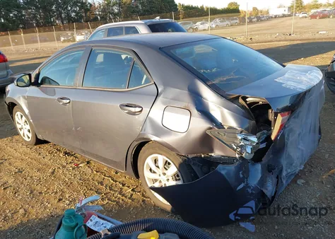 2015 Toyota Corolla Le from USA, damaged, VIN 2T1BURHE5FC246722